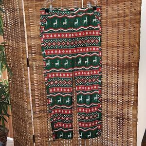 Suitmeister Christmas Reindeer Christmas Tree Pants L 42/44